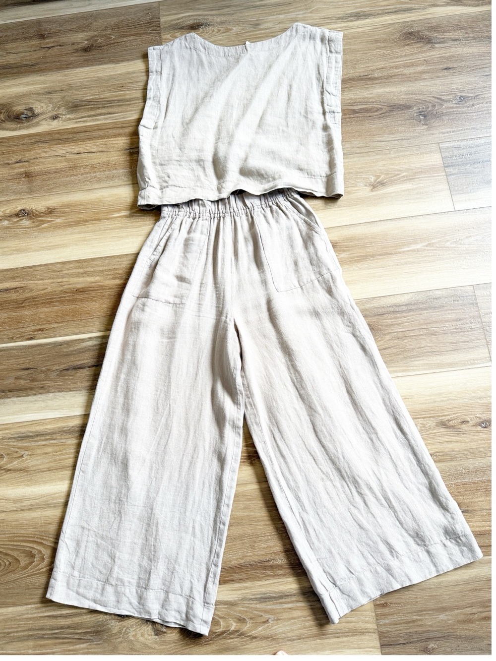 Laude the Label Tank and Pant set Linen